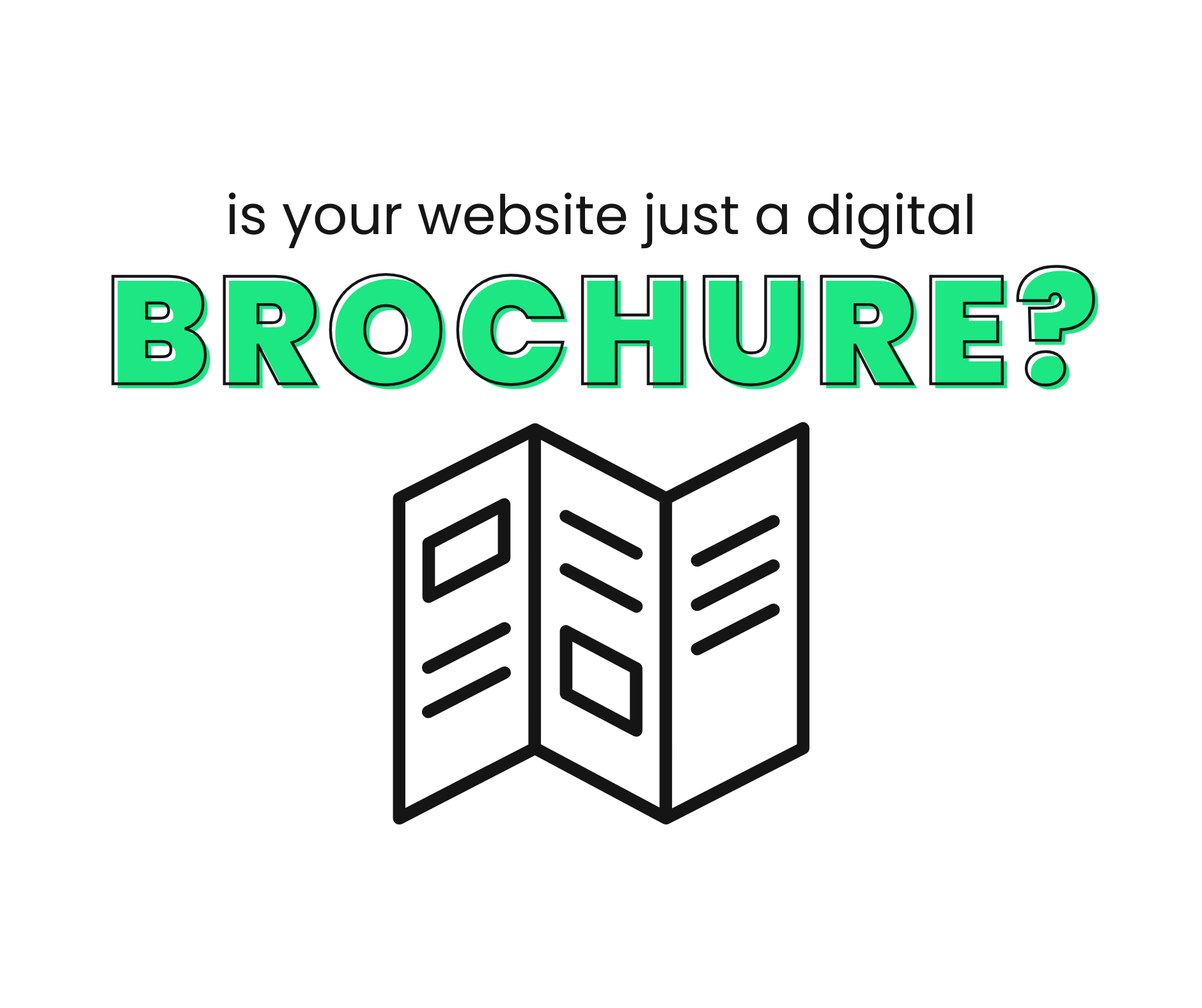 Featured image for “Is your website just a digital brochure? ”