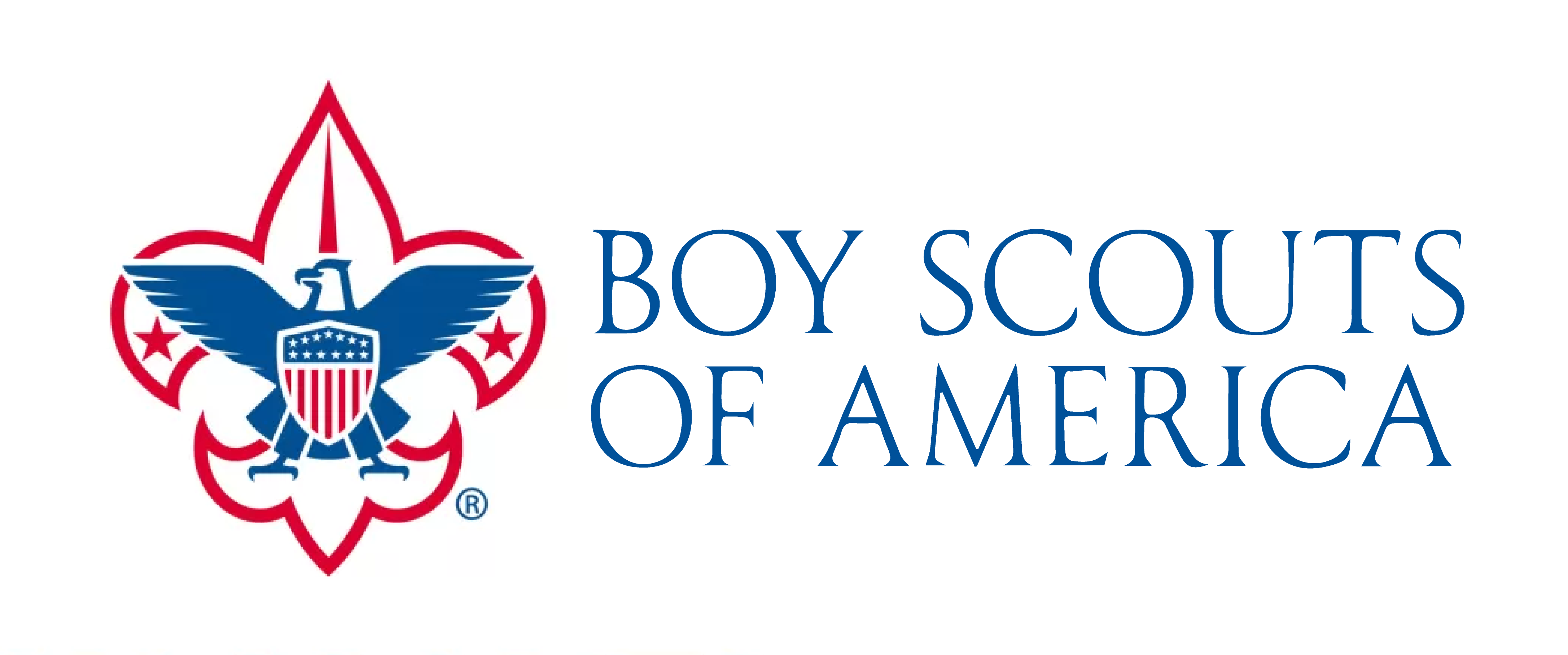 Flor de lis logo of the Boy Scouts of America, BSA.